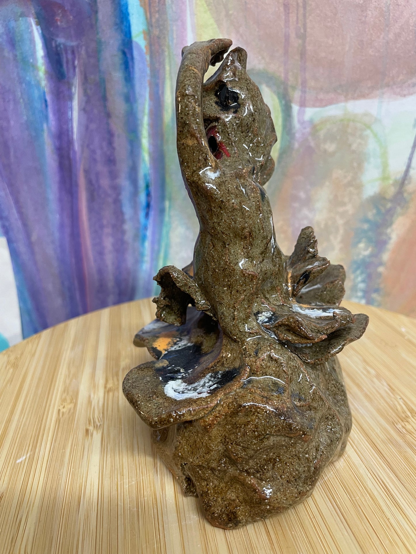 Keramik skulptur “Danse musen ”