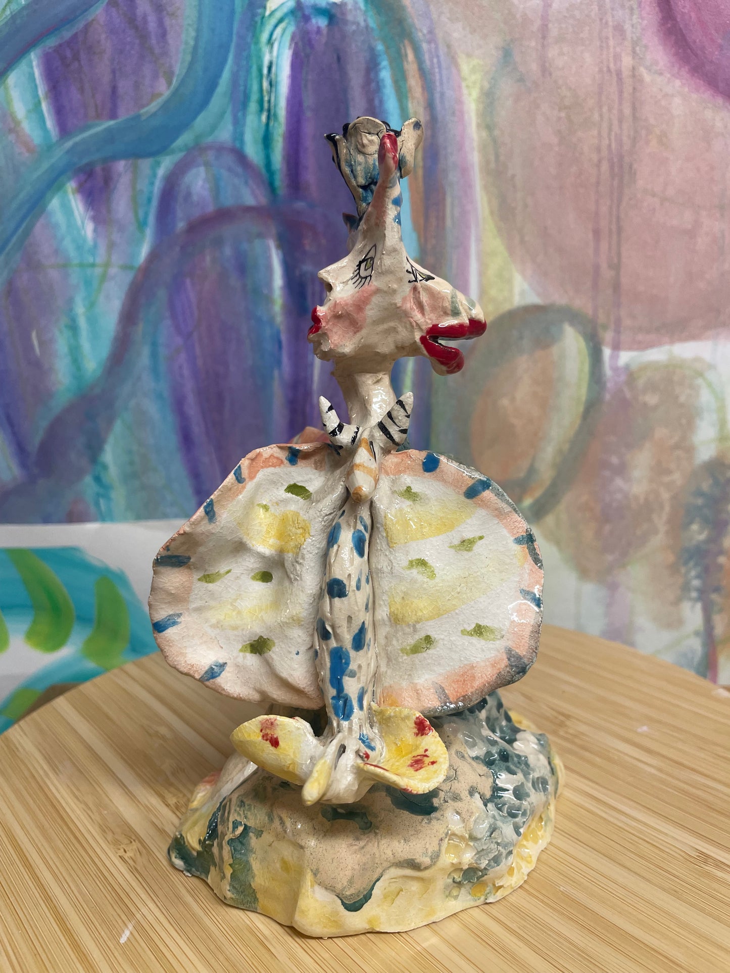 Keramik skulptur “frihed type “