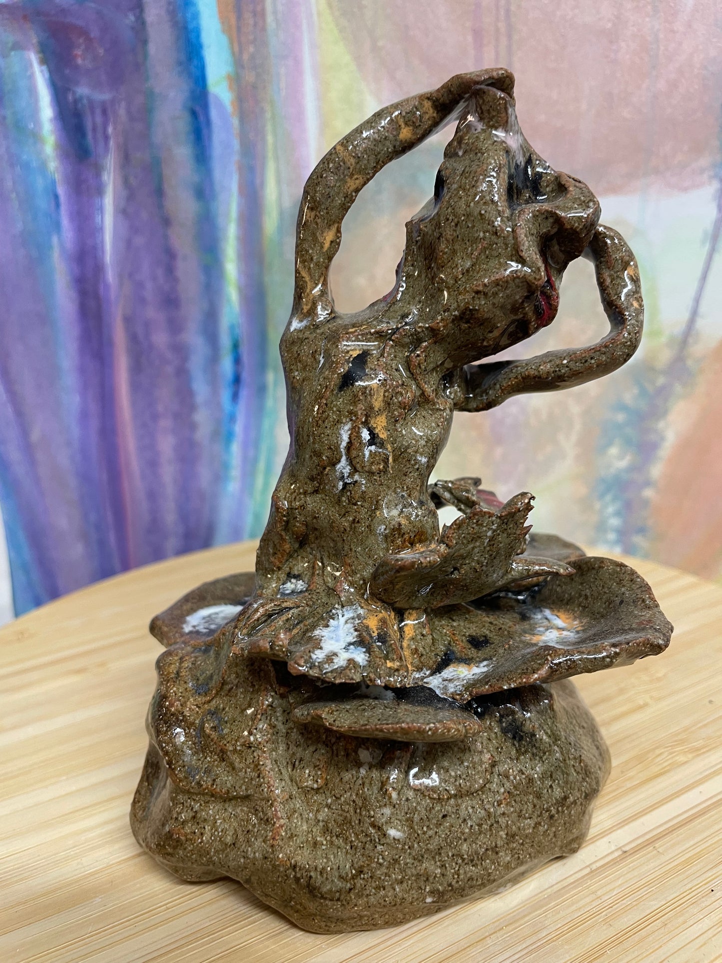 Keramik skulptur “Danse musen ”