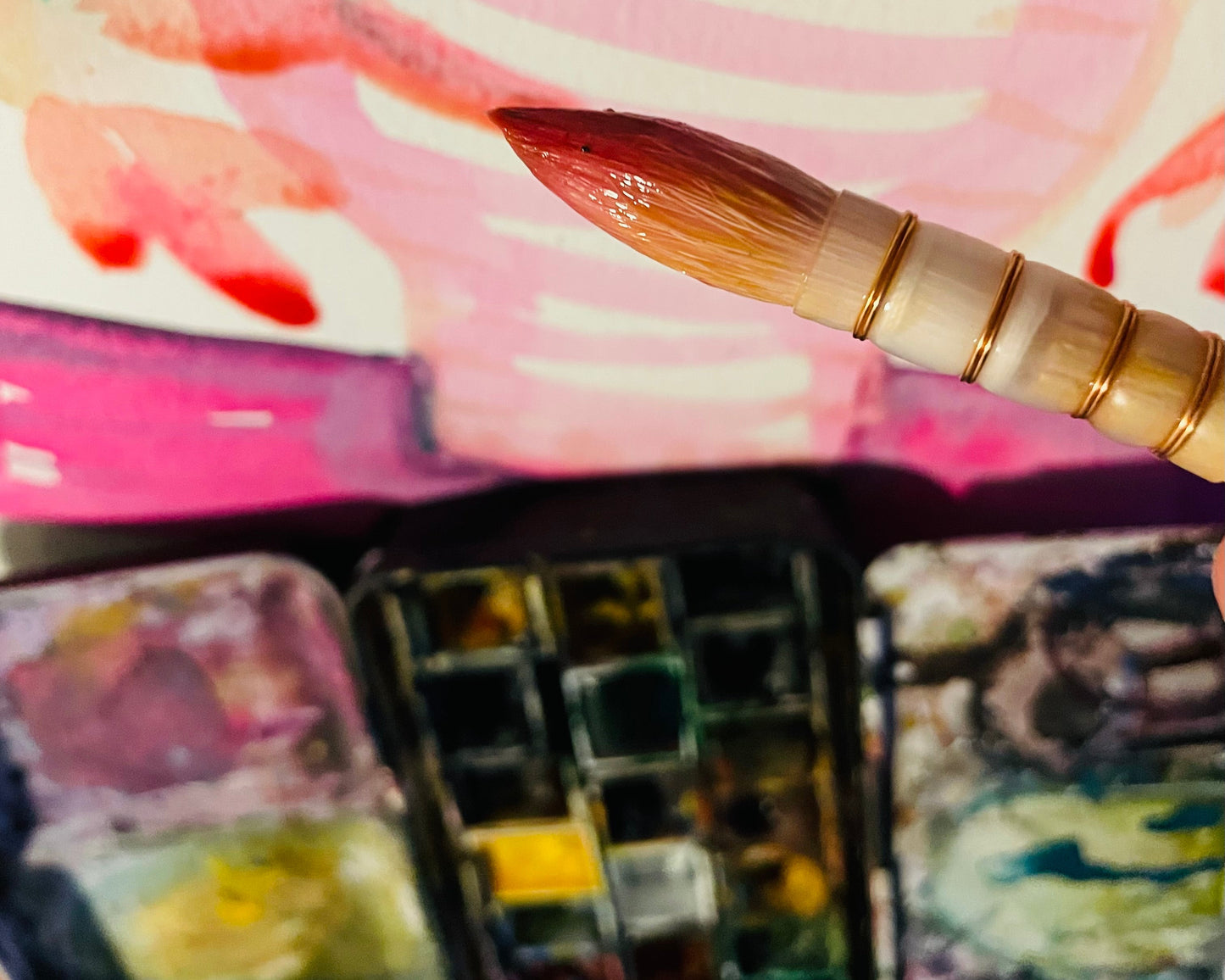 Akvarel workshop lørdag d. 20 sep. kl. 10-12.30