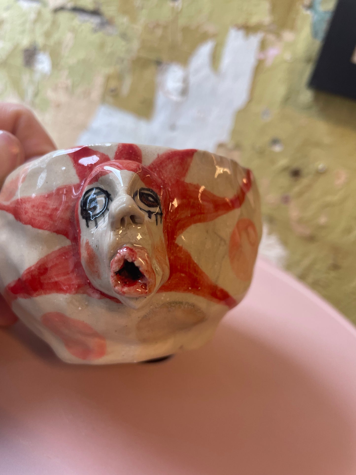 Lille Skål med ansigt