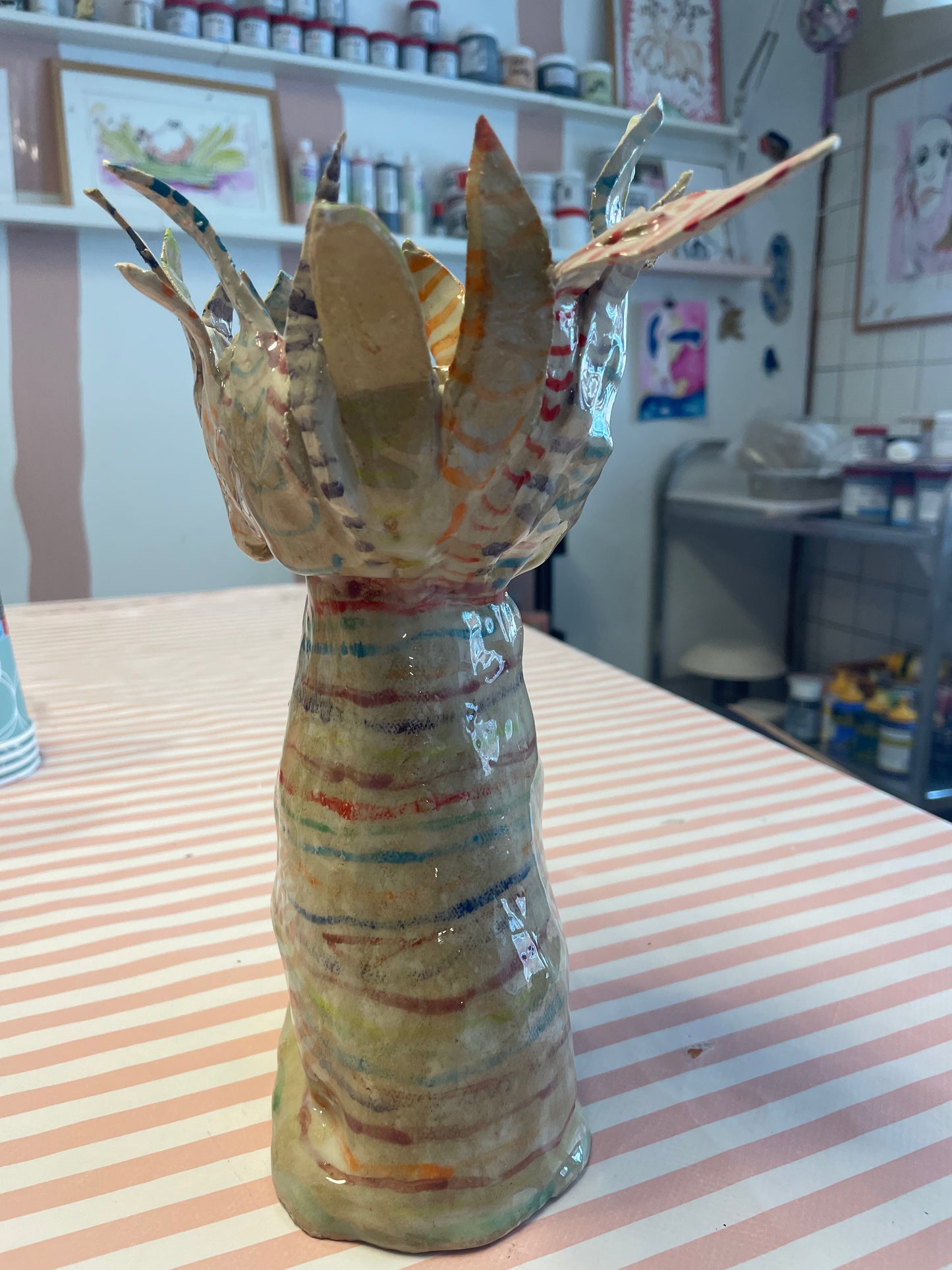 Skulptur vase