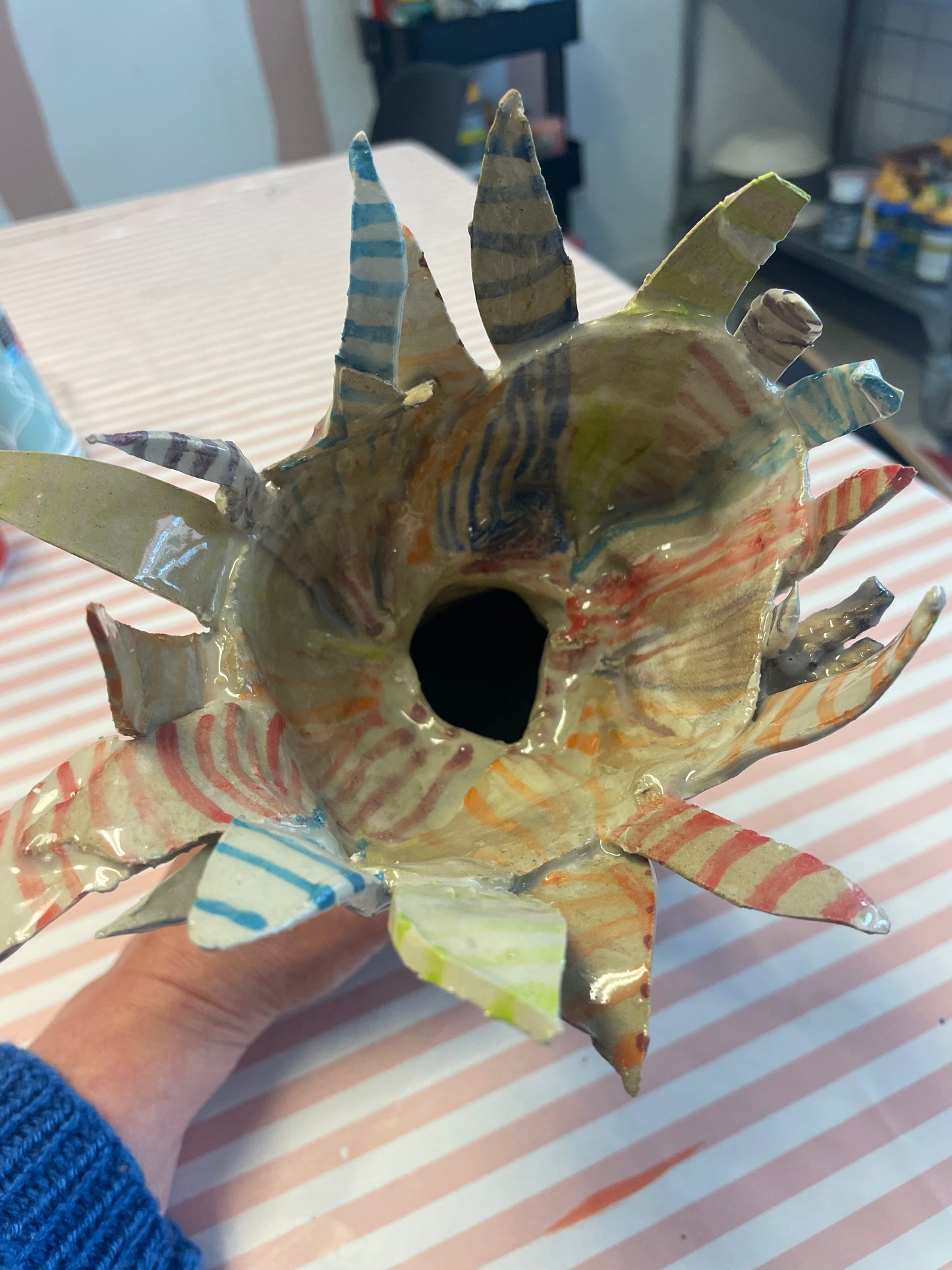 Skulptur vase