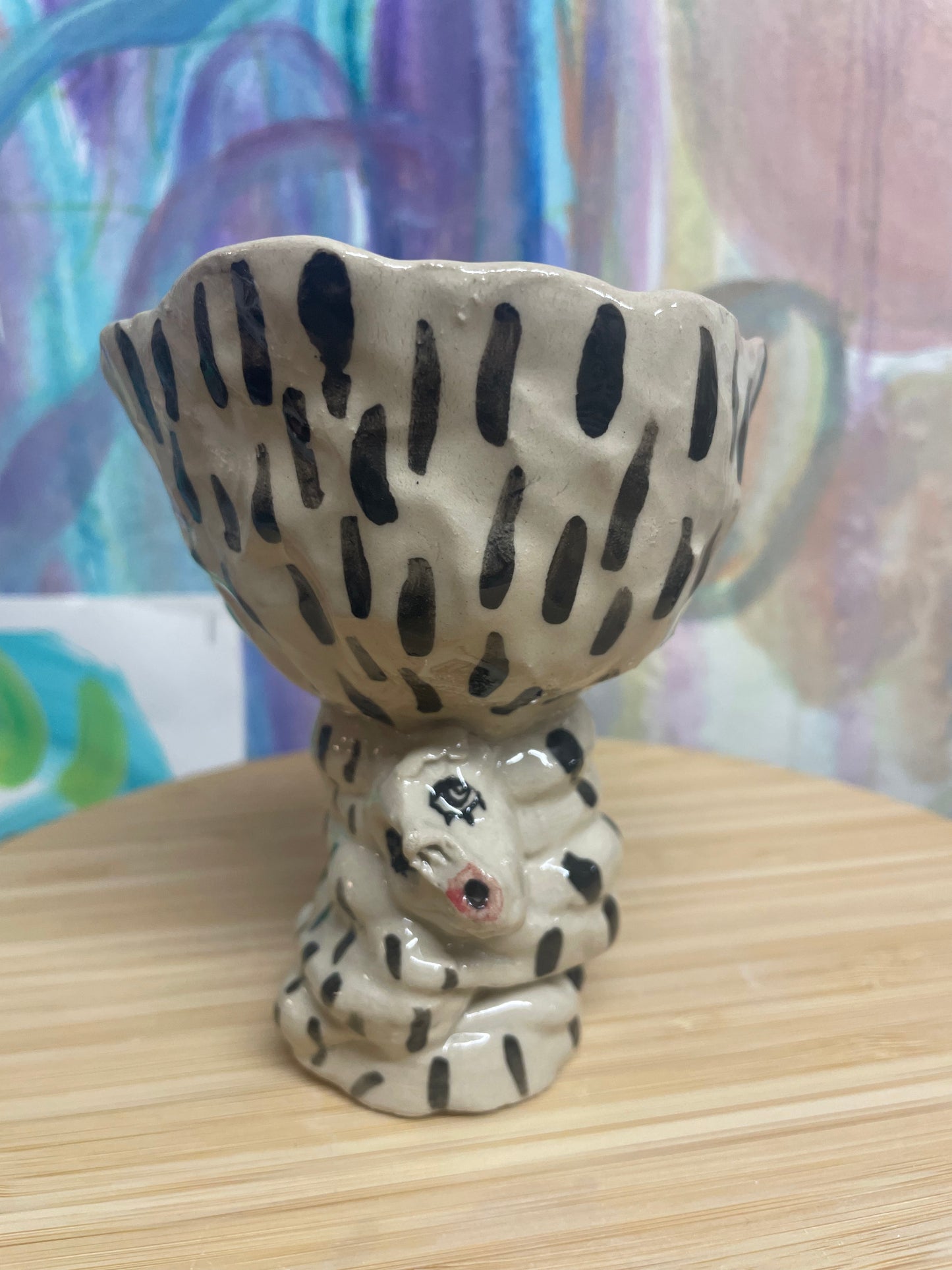 Skål med små ansigter 2