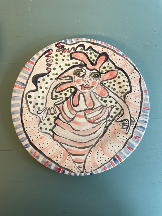 tallerken -platte / lange ben