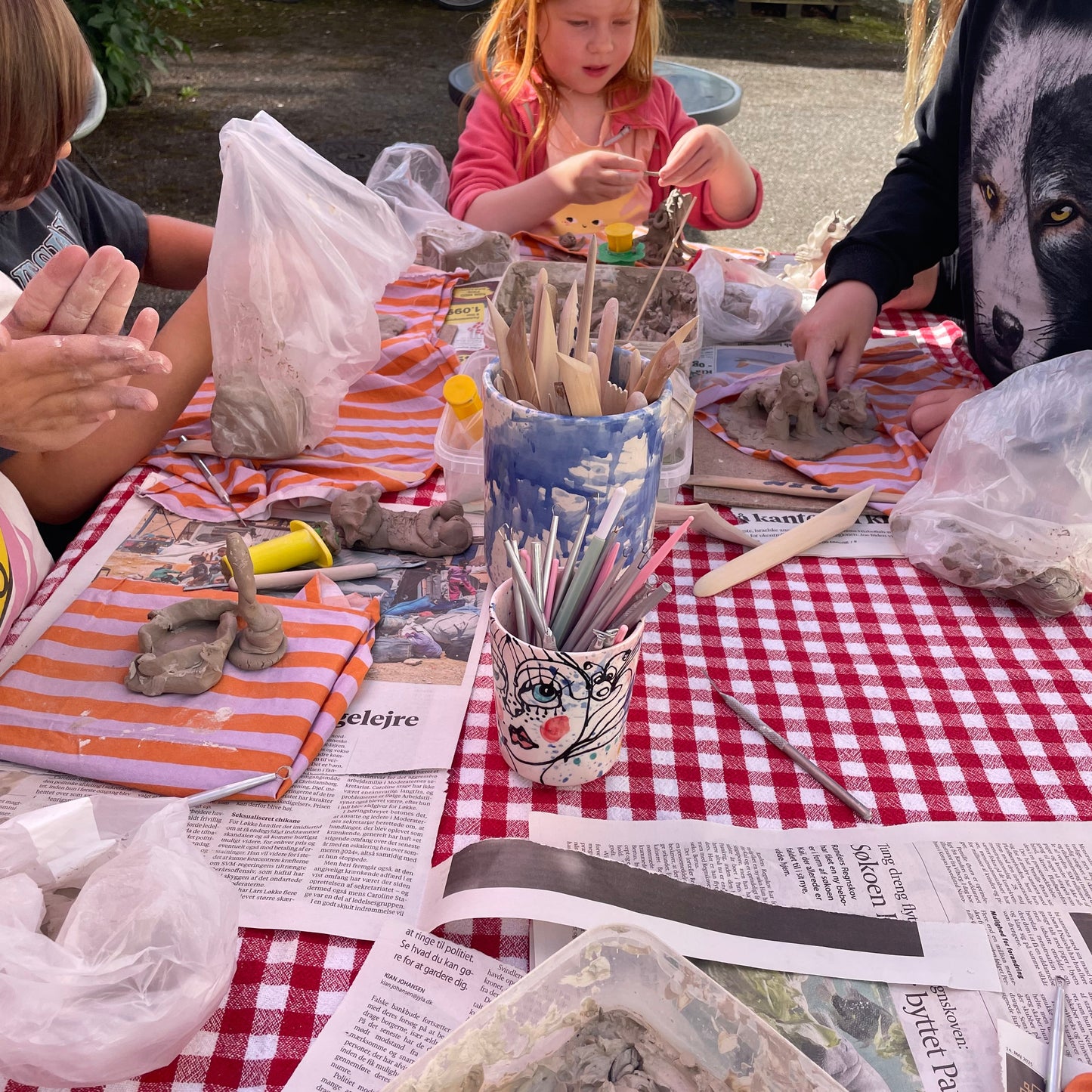 Sommer Keramik og kunst skole uge 28