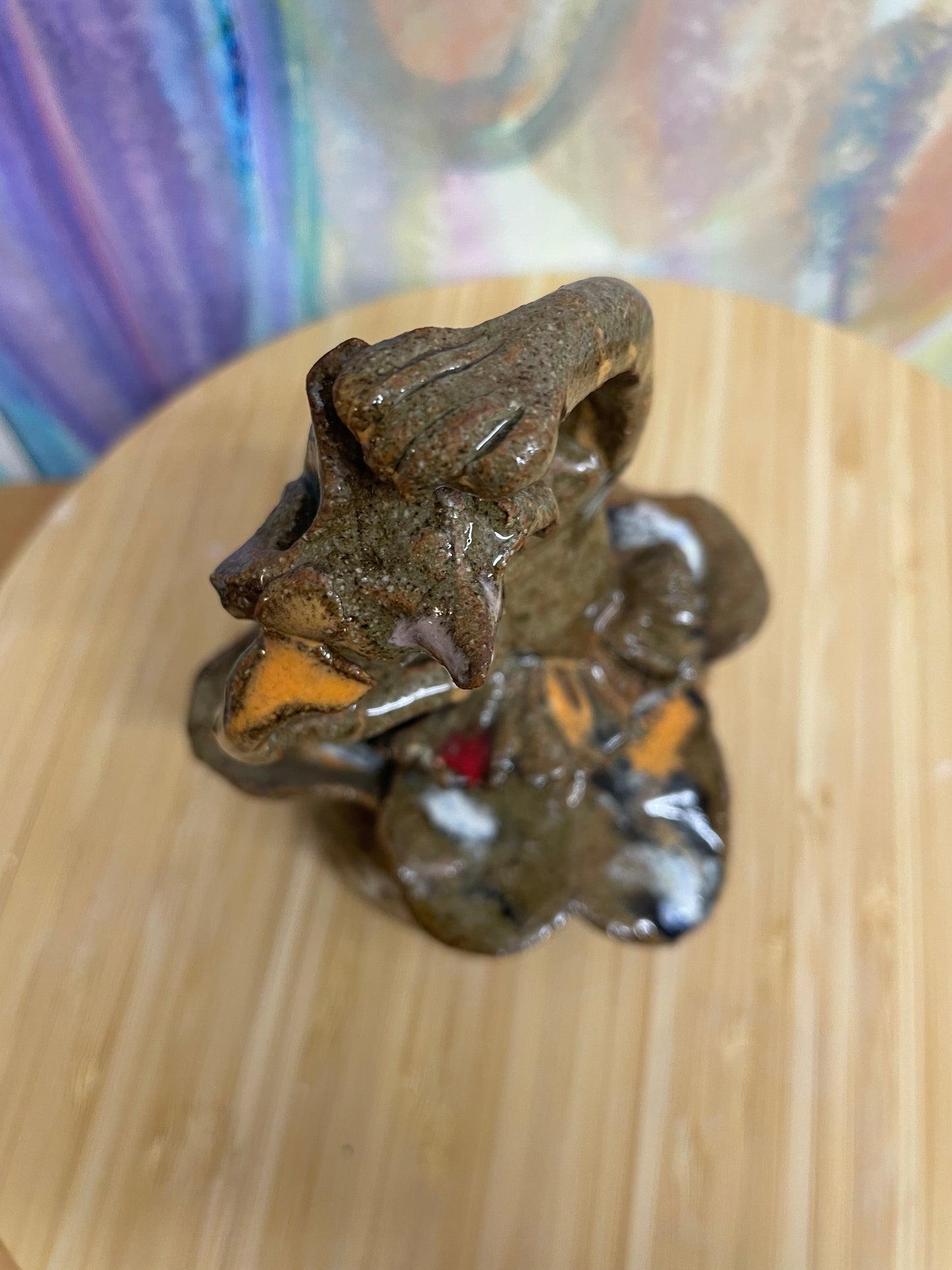 Keramik skulptur “Danse musen ”