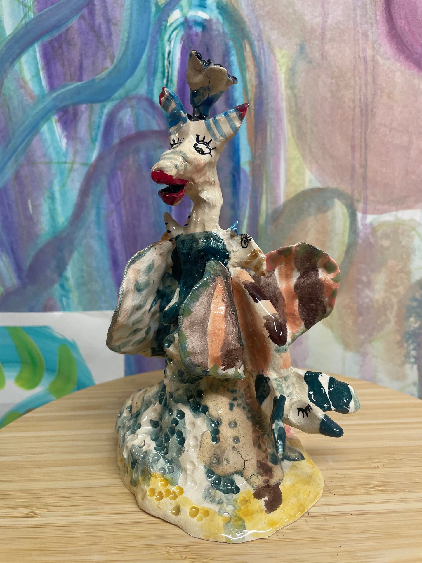 Keramik skulptur “frihed type “