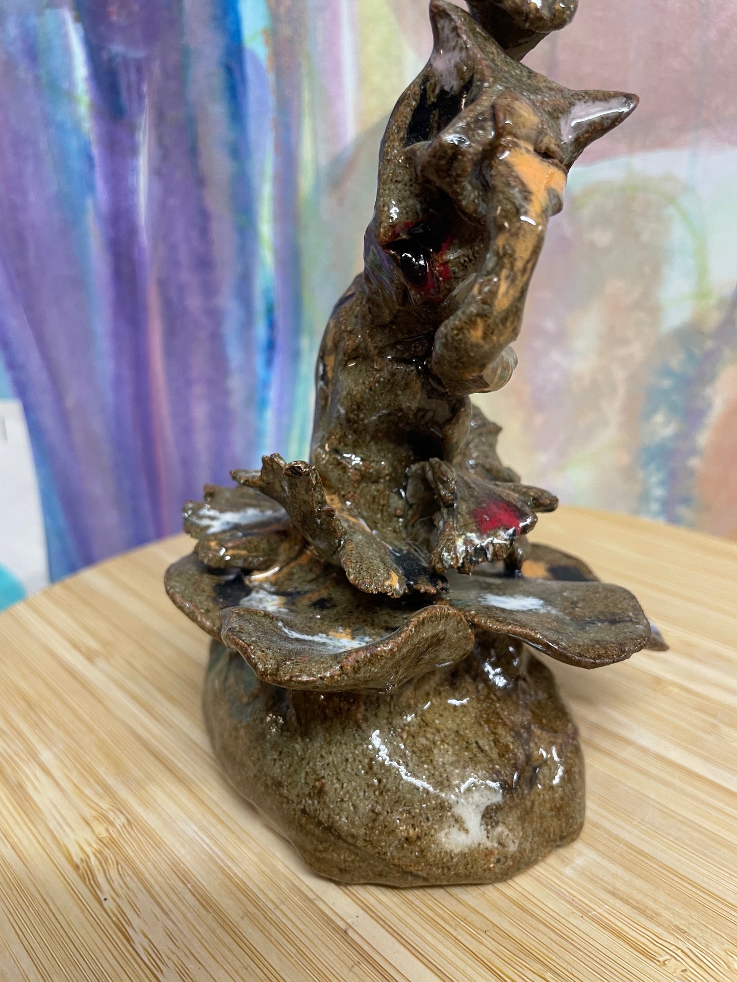 Keramik skulptur “Danse musen ”