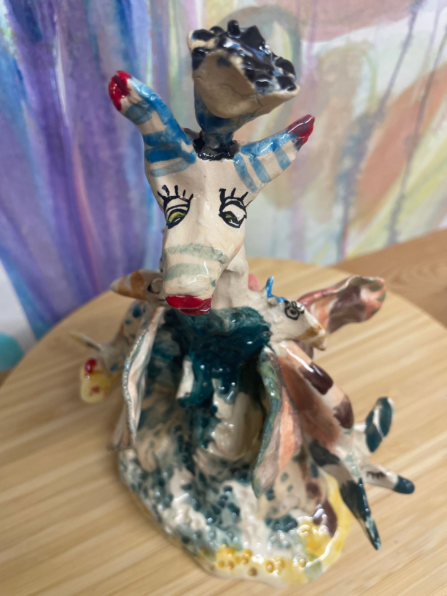 Keramik skulptur “frihed type “