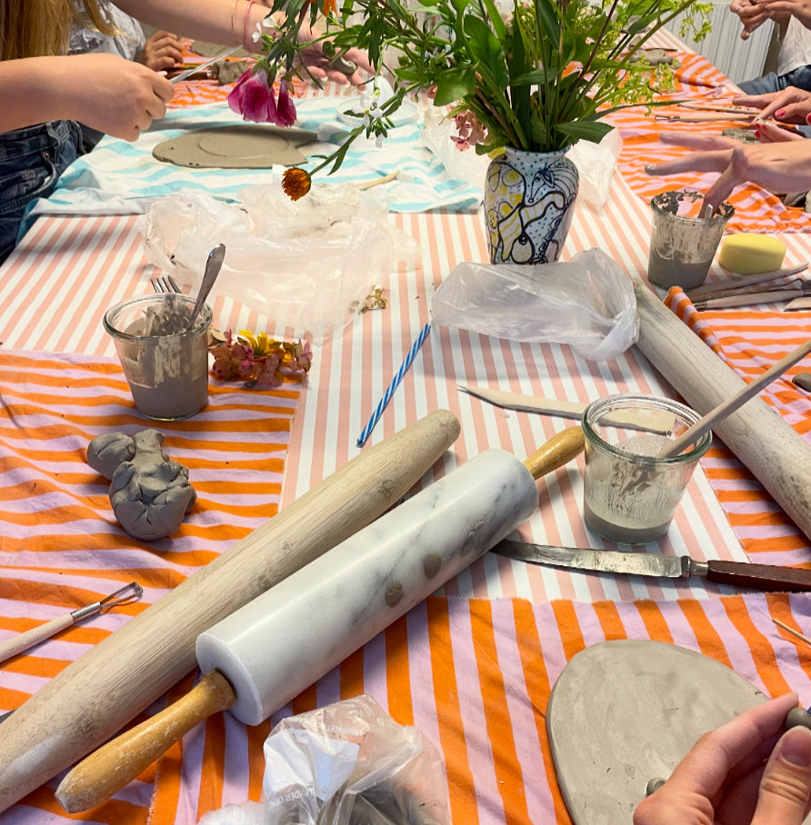 Keramik workshop Søndag d.16 nov. kl. 10.00–12.30