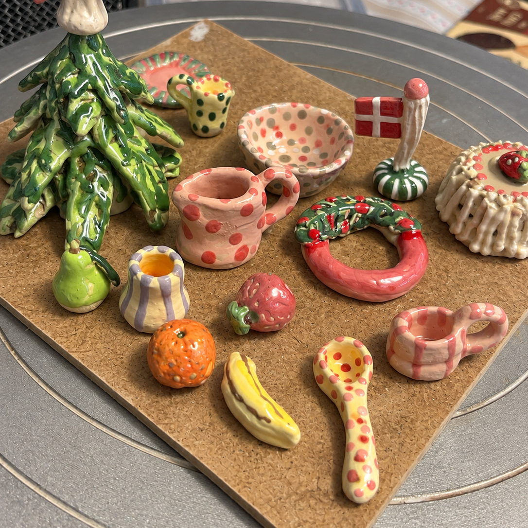 Miniature keramik workshop 🫶