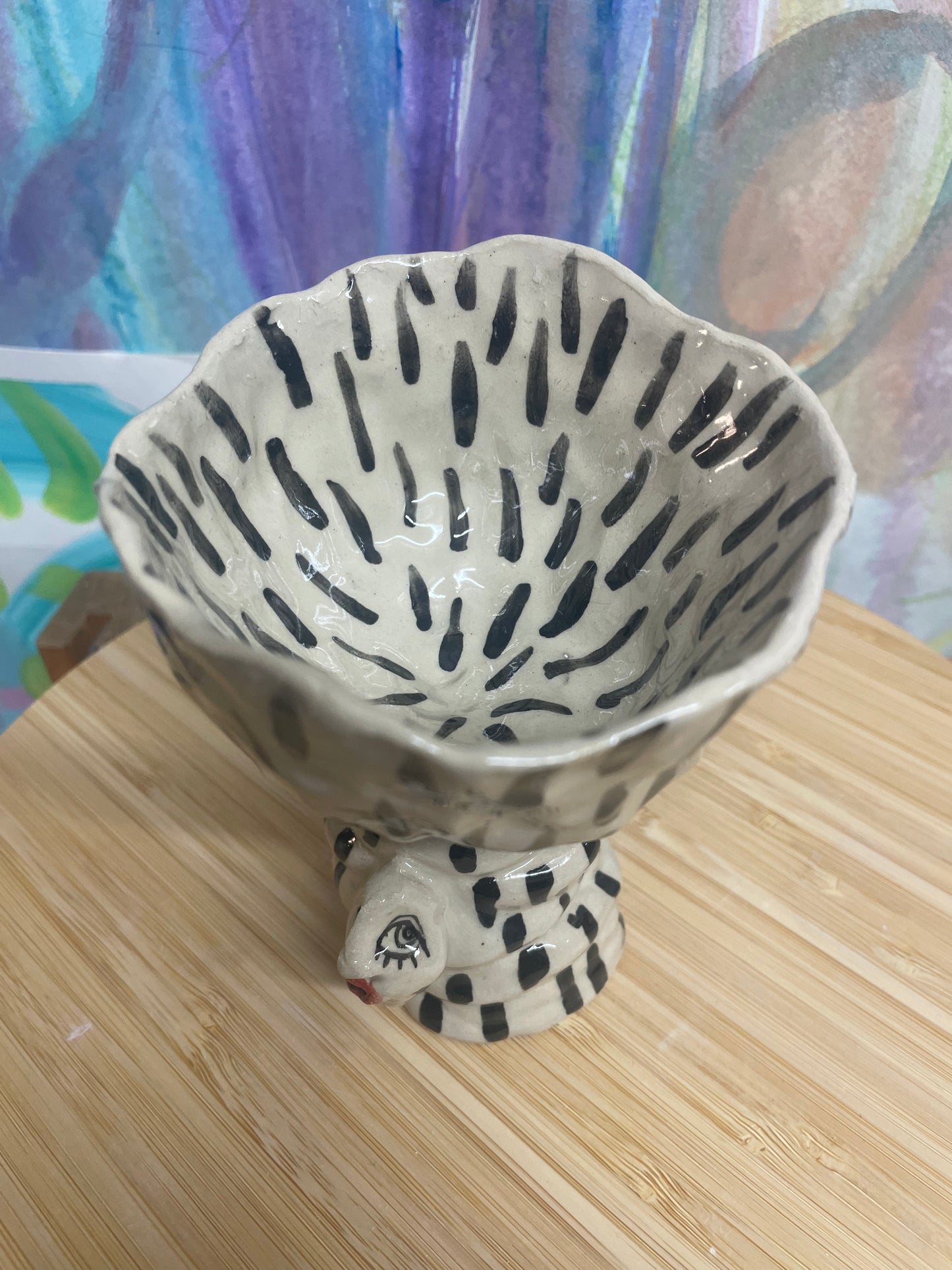 Skål med små ansigter 2