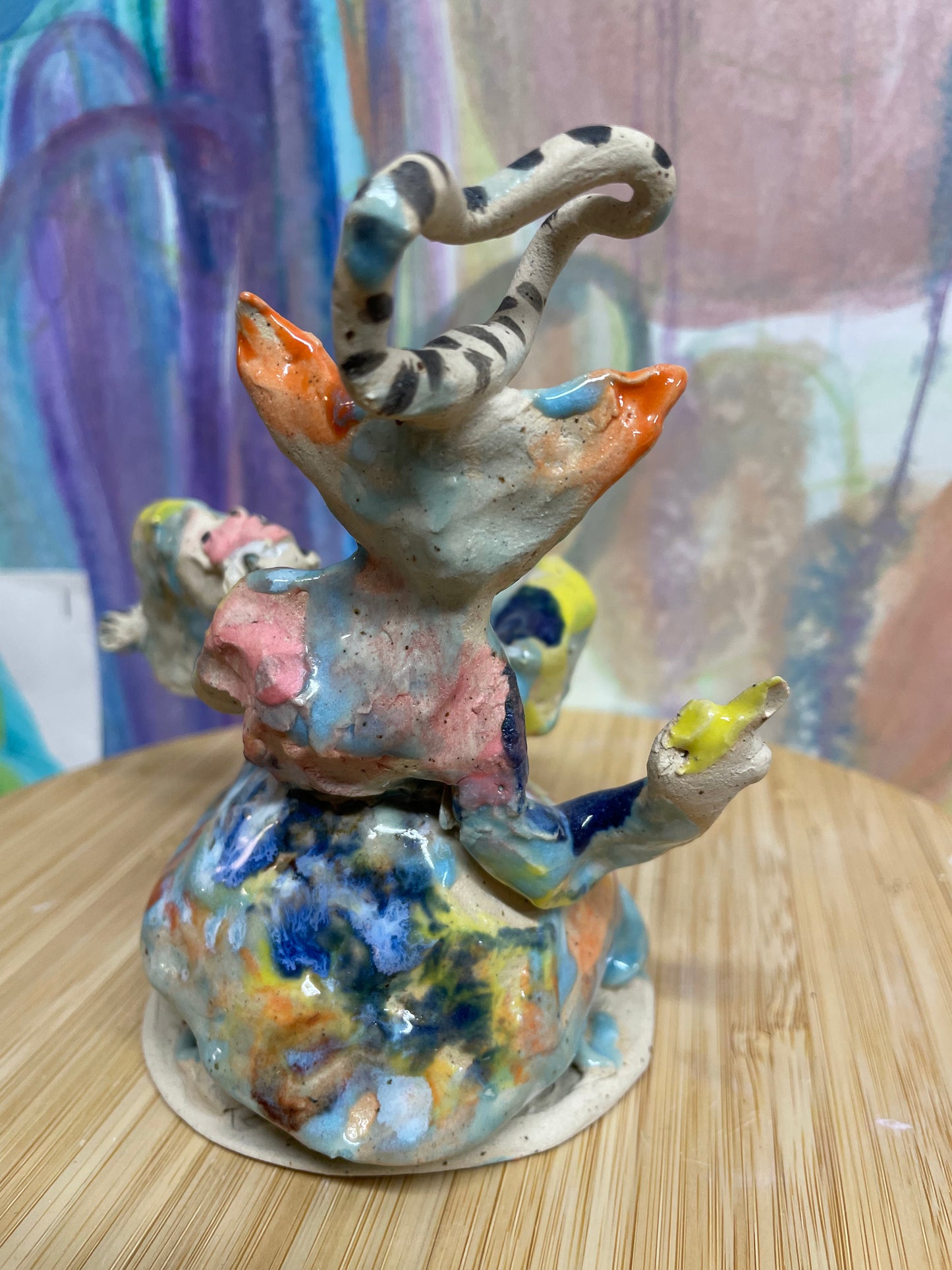 Keramik skulptur “svin”