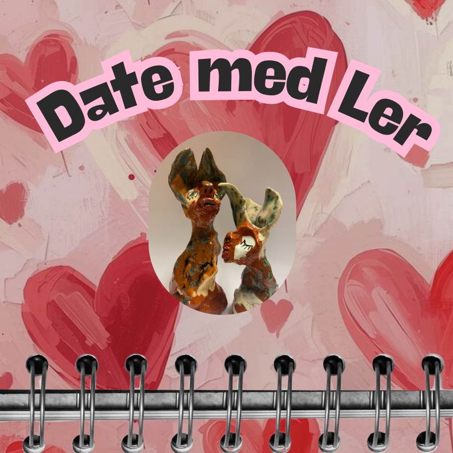 Date med ler og vin ❤️ 14 Feb.