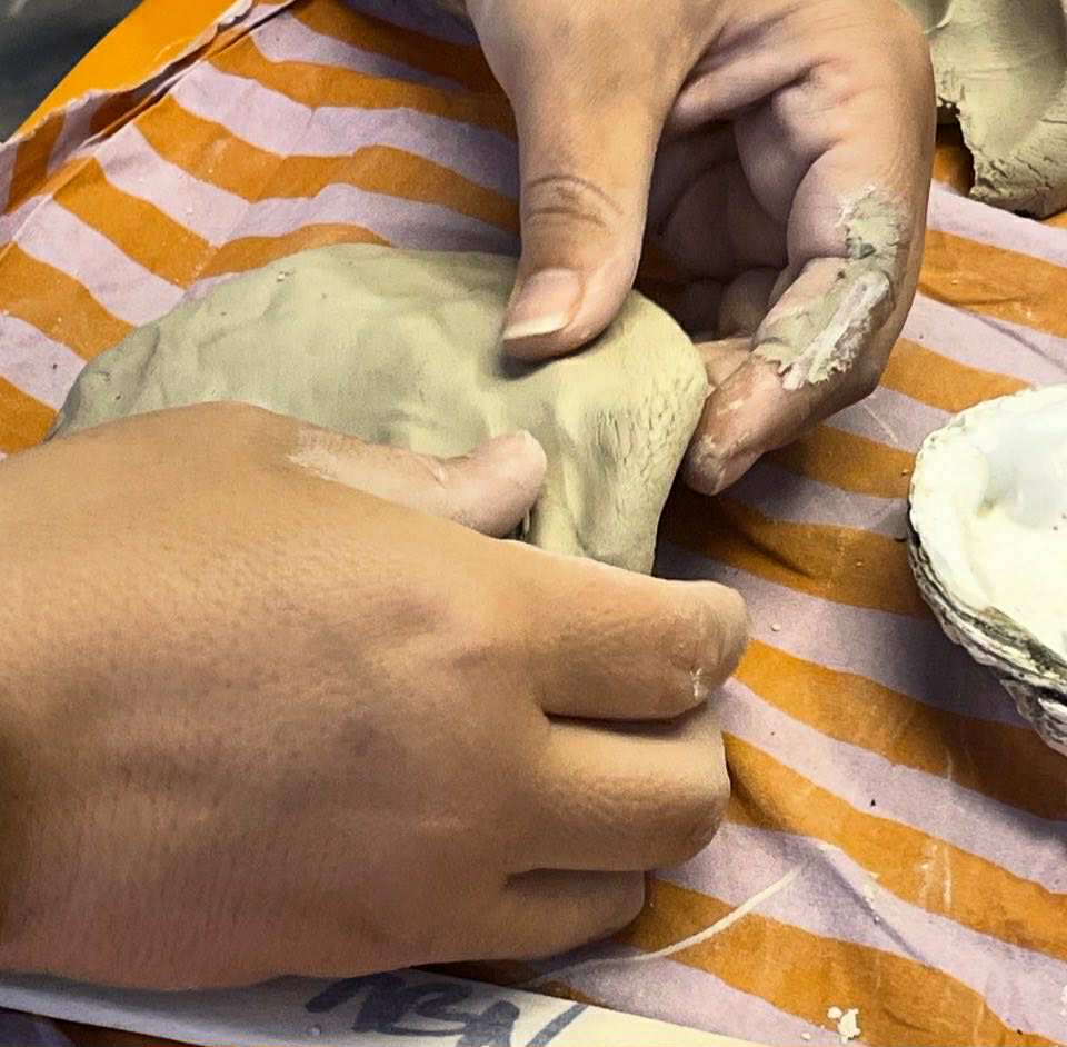 Date med ler og vin ❤️ 14 Feb.